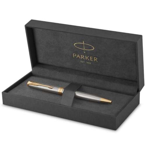 BOLIGRAFO SONNET STAINLES ACERO T.ORO