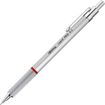 PORTAMINAS ROTRING PRO 0 5 PLATA