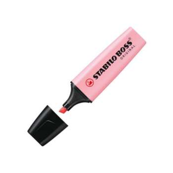 FLUORESCENTE STABILO BOSS PASTEL ROSA
