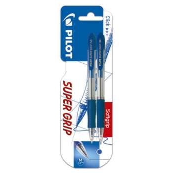 BOLIGRAFO PILOT SUPER GRIP AZUL/BL.2U