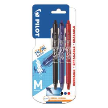 BOLIGRAFO PILOT FRIXION CLICK.SUR B/3
