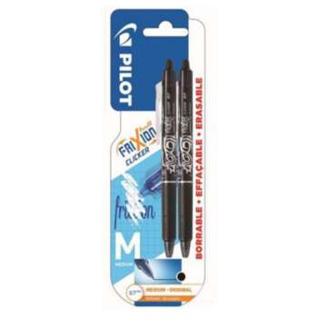 BOLIGRAFO PILOT FRIXION CLICK.NEG B/2
