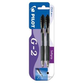 BOLIGRAFO PILOT G-2 NEGRO /BL.2UD