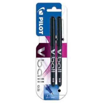 BOLIGRAFO PILOT V-BALL 05 NEGRO/BL.2U