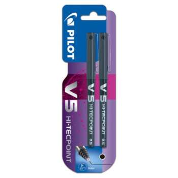 BOLIGRAFO PILOT V5 NEGRO /BL.2UD