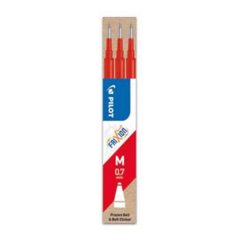 RECAMBIO BOLIG PILOT FRIXION ROJO/3UD