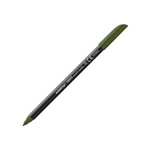 ROTULADOR EDDING 1200 VERDE OLIVA