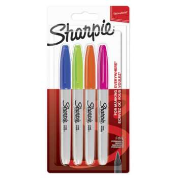 ROTULADOR SHARPIE FINE FUN /BL4
