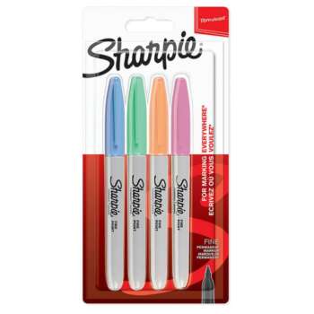 ROTULADOR SHARPIE FINE PASTEL /BL4