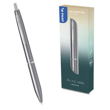 BOLIGRAFO PILOT ACRO 1000 GRIS