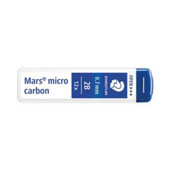 MINAS STAEDTLER 0,7MM 2B /TUBO