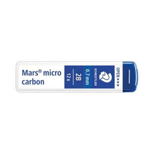 MINAS STAEDTLER 0,7MM 2B /TUBO