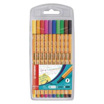 ROTULADOR STABILO POINT-88 10COLORES