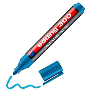 ROTULADOR EDDING 300 AZUL CIELO