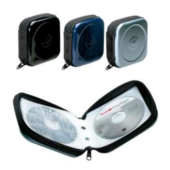 PORTA-CD PLUS PP METALIZADO 24DISCOS