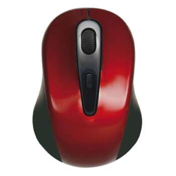 RATON INALAMBRICO PLUS OPTICO ROJ-GRI