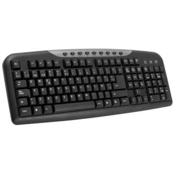 TECLADO PLUS MULTIMEDIA USB