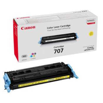 TONER CANON 707 CRG707Y AMARILLO