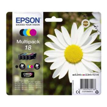 CARTUCHO EPSON C13T18064012 PK4COL