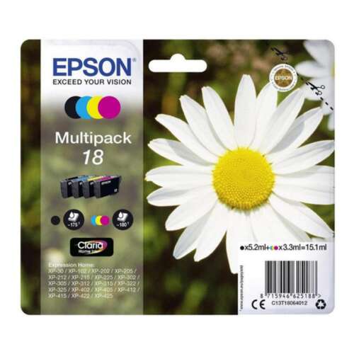 CARTUCHO EPSON C13T18064012 PK4COL
