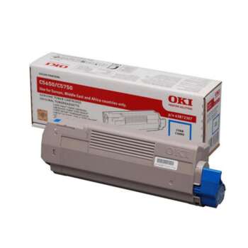 TONER OKI 43872307 CYAN *
