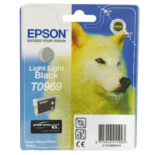 CARTUCHO EPSON T0969 NEGRO CLARO