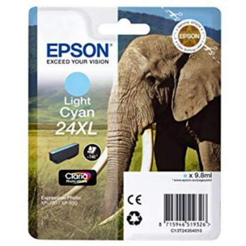 CARTUCHO EPSON 24XL LIGHT CIAN