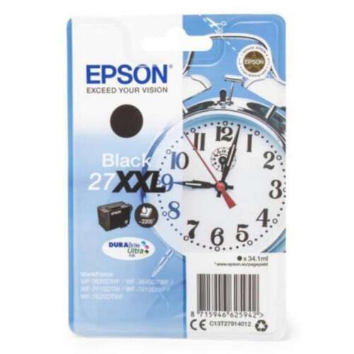CARTUCHO EPSON 27XXL NEGRO