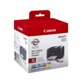 CARTUCHO CANON 1500XL BK/C/M/Y /PACK4