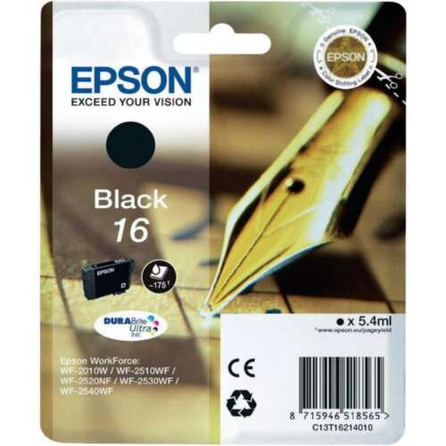 CARTUCHO EPSON 16 C13T16214012 NEGRO