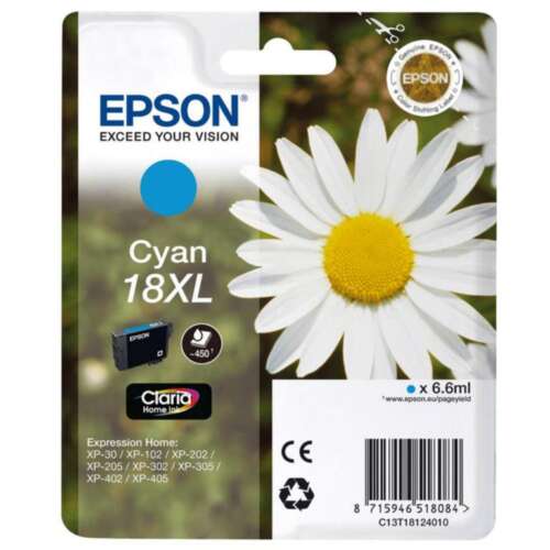 CARTUCHO EPSON 18XL C13T18124012 CIAN