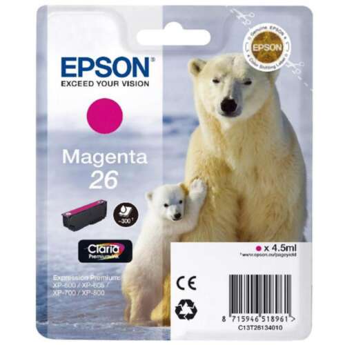 CARTUCHO EPSON 26 C13T26134012 MAGENT