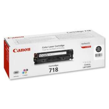 TONER CANON 718BK NEGRO