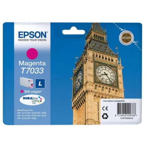 CARTUCHO EPSON T7033 MAGENTA *