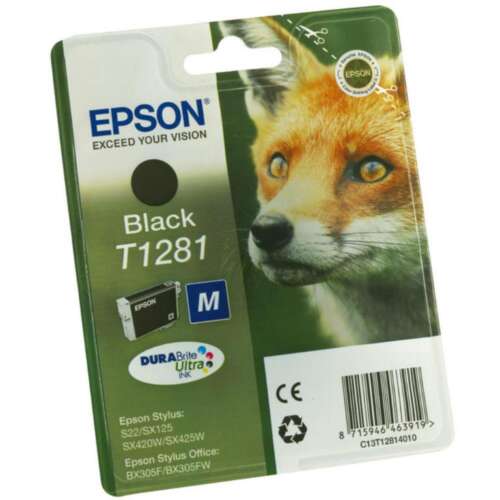 CARTUCHO EPSON T1281 NEGRO *