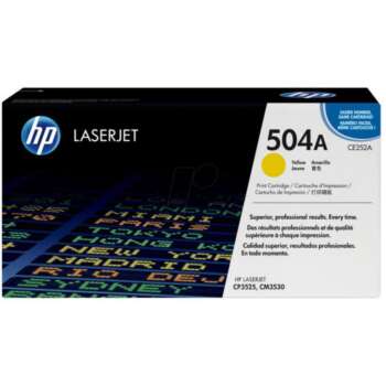 TONER HP 504A CE252A AMARILLO