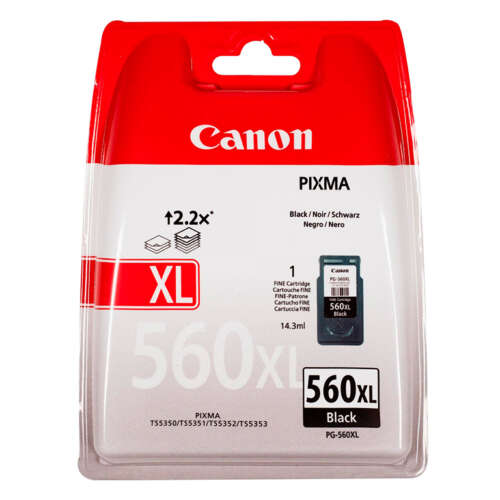 CARTUCHO CANON PG560XL NEGRO