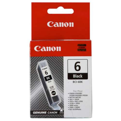 CARTUCHO CANON 6 BCI6BK NEGRO *