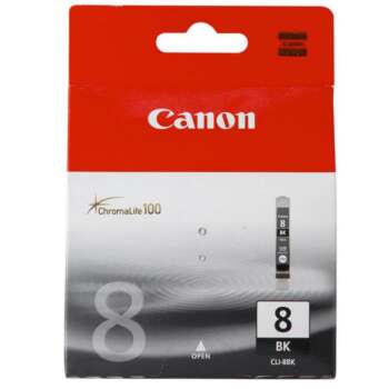CARTUCHO CANON 8 CLI8BK NEGRO *