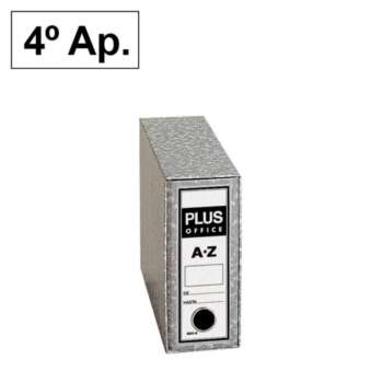 ARCHIVADOR PLUS 4 APAIS. JASPE GRIS