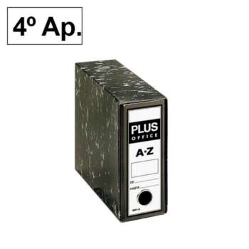 ARCHIVADOR PLUS 4 APAIS. JASPE NEGRO