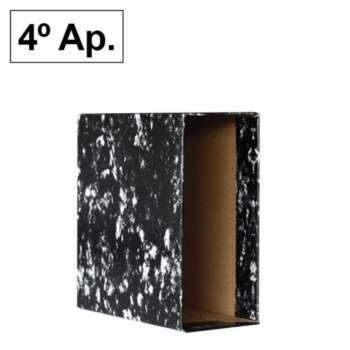 CAJA ARCHIVADOR PLUS 4º APAIS. NEGRO