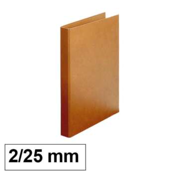 CARPETA CUERO FORRADA MK Fº 2A/25