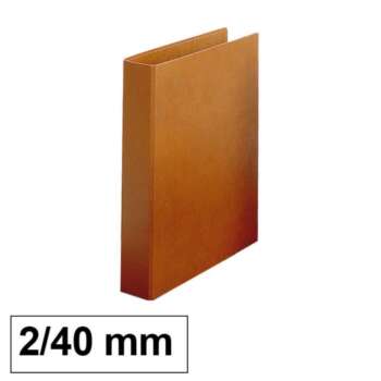 CARPETA CUERO FORRADA MK Fº 2A/40