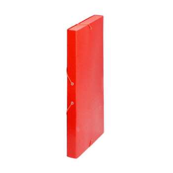 CARPETA PROYECTO CARTON 3CM ROJO