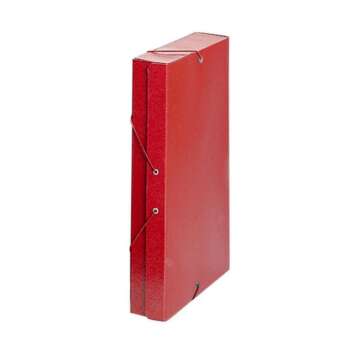 CARPETA PROYECTO CARTON 5CM ROJO