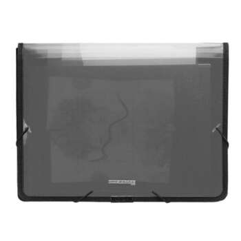 CARPETA PP PLUS A4+ GOMAS RIBETE HUMO