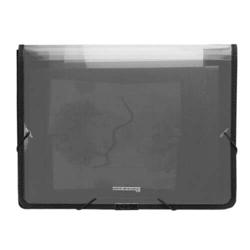 CARPETA PP PLUS A4+ GOMAS RIBETE HUMO