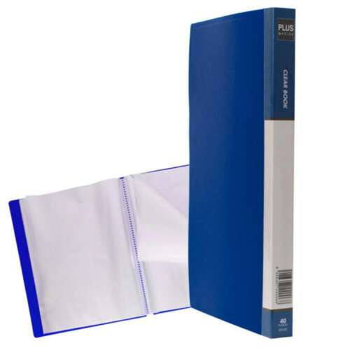 CARPETA FUNDAS PLUS A4 RIGIDO 40F AZL