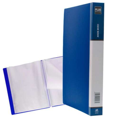CARPETA FUNDAS PLUS A4 RIGIDO 60F AZL